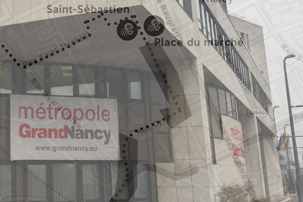 aménagement urbain cartographie sonore Grand Nancy france